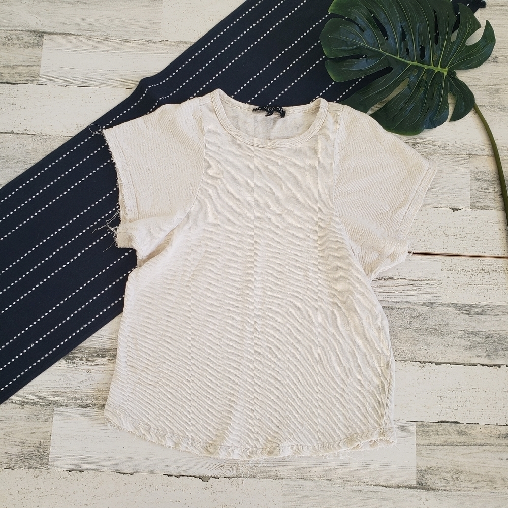 Venor Base Tee Short Sleeve T-Shirt Vaporous Gray Size Small